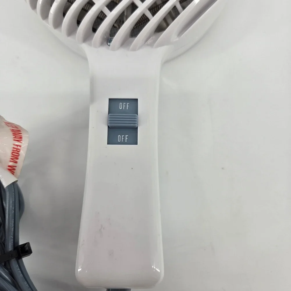 Windmere Curly Top Hair Dryer Diffuser White Vintage Model CT-1/467 1200W 125V